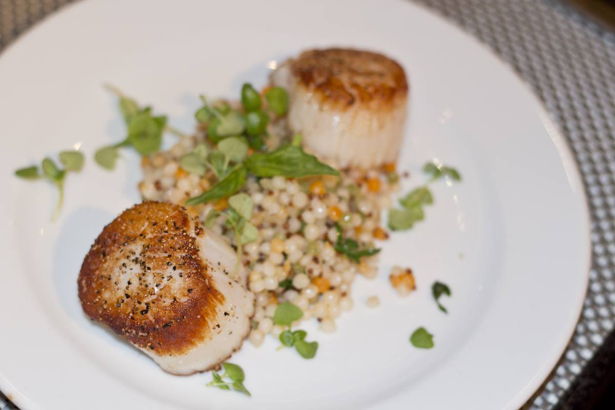 Scallops at the chattanoogan hotel