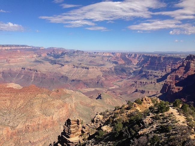 East entrance to the Grand Canyon - Mike's Road Trip