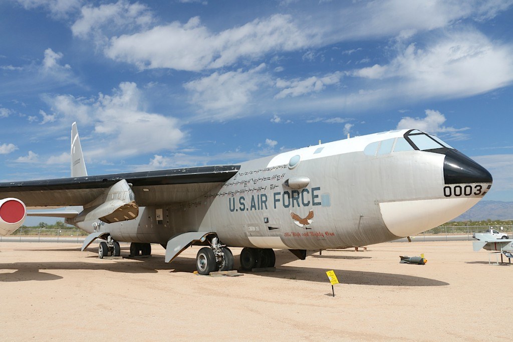 Military plane at Pima Air and Space Musuem