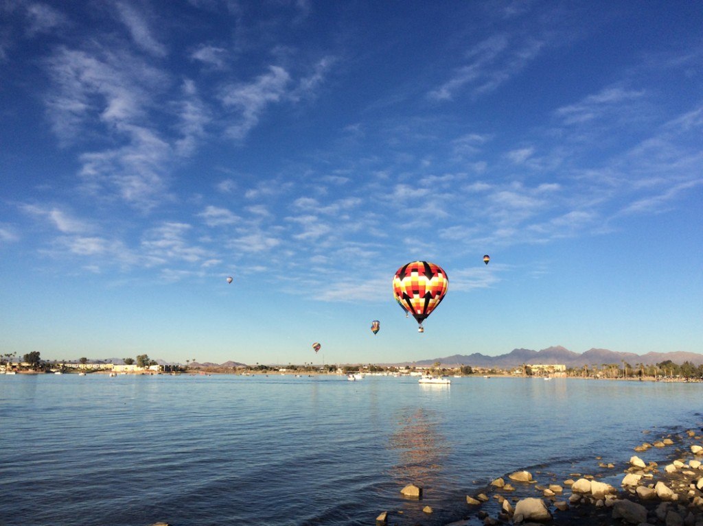 Balloons over Lake Havasu