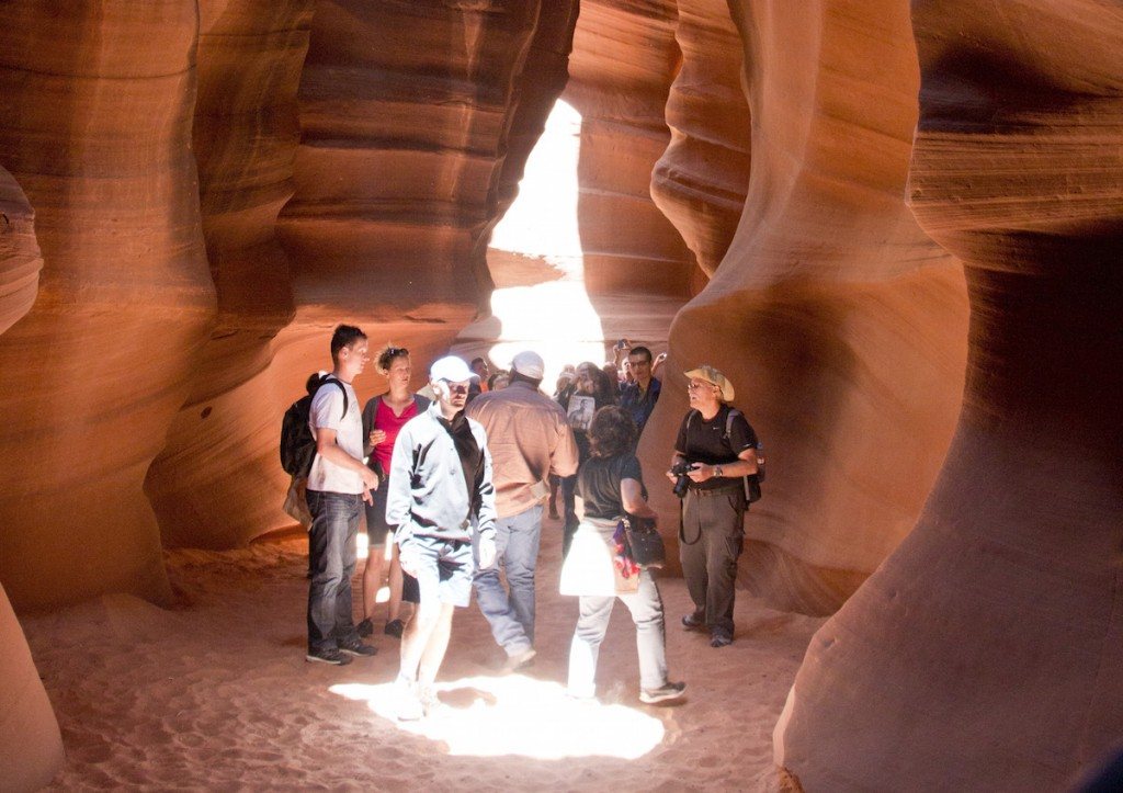 Antelope Canyon in Page Arizona