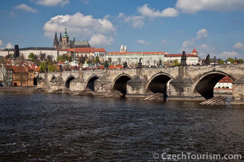 Charles Bridge in Prague, Czech Republic