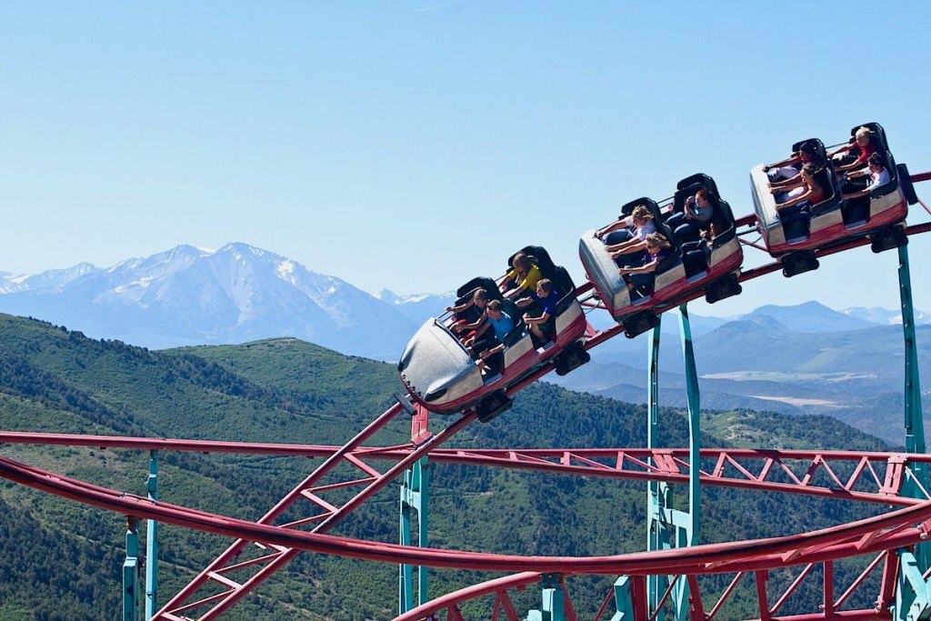 Cliffhanger Roller Coaster with Sopris small