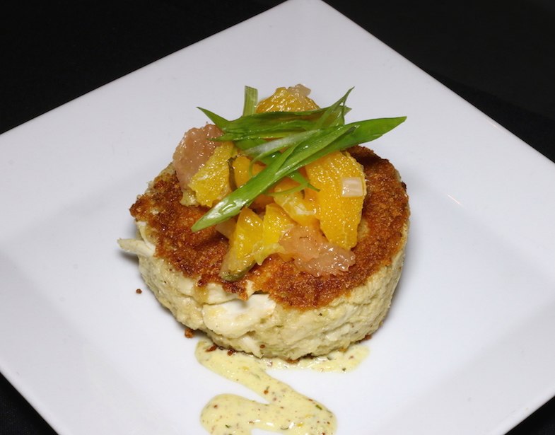 Jumbo lump crab cake with classic remoulade and fresh citrus relish.