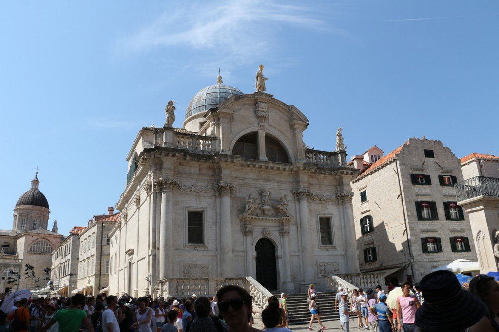 Dubrovnik old town square by MikesRoadTrip.com