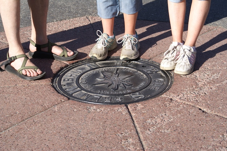 Center of the Universe in Wallace Idaho