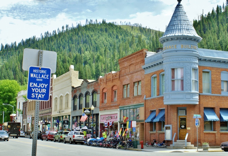 Wallace ID stone buildings