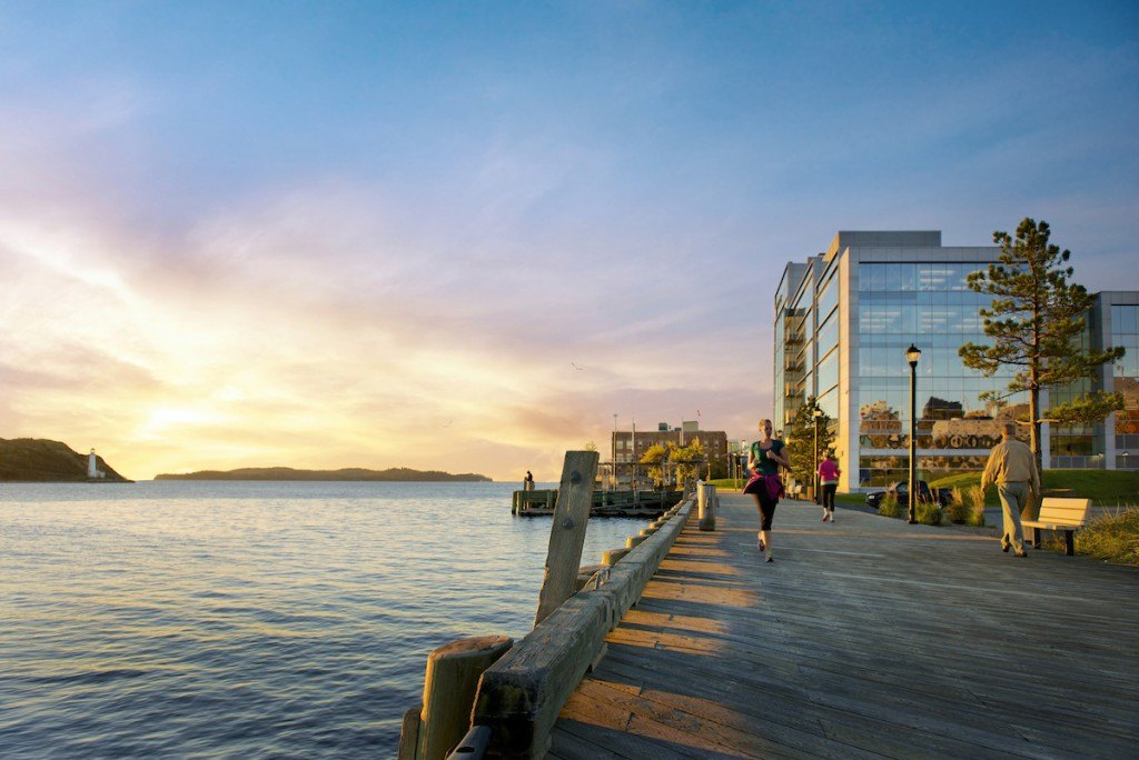 Halifax - waterfront boardwalk 