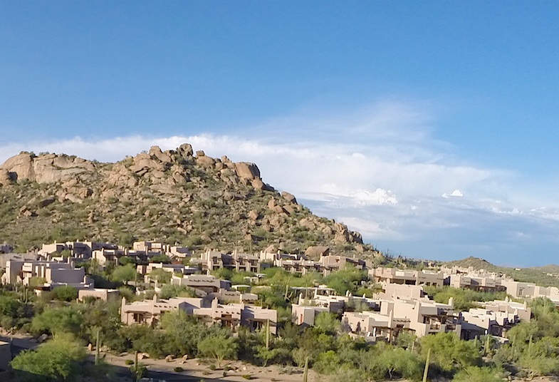 Aerial view of Four Seasons Scottsdale