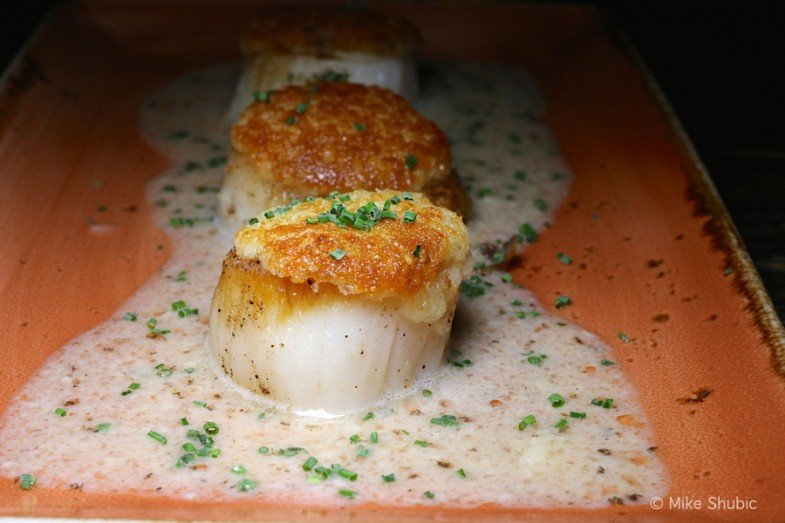 Parmesan Crusted Sea Scallops