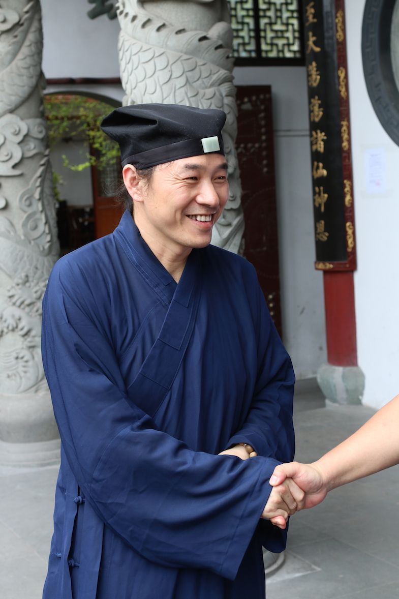 Taoist Monk in Hangzhou