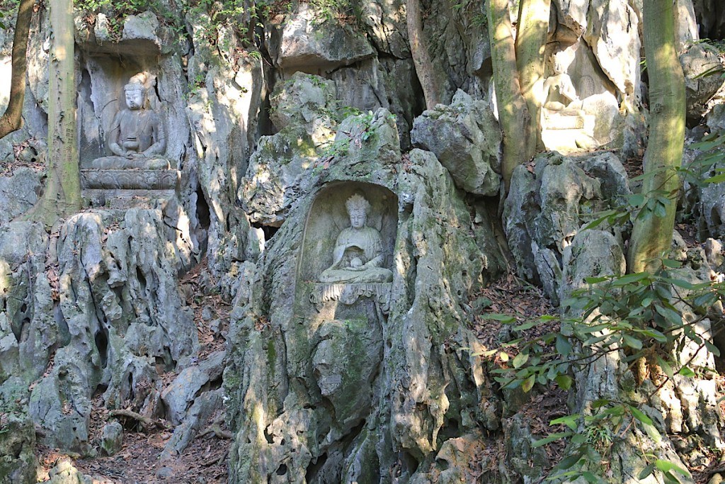 Stone carvings at Yongfu Temple