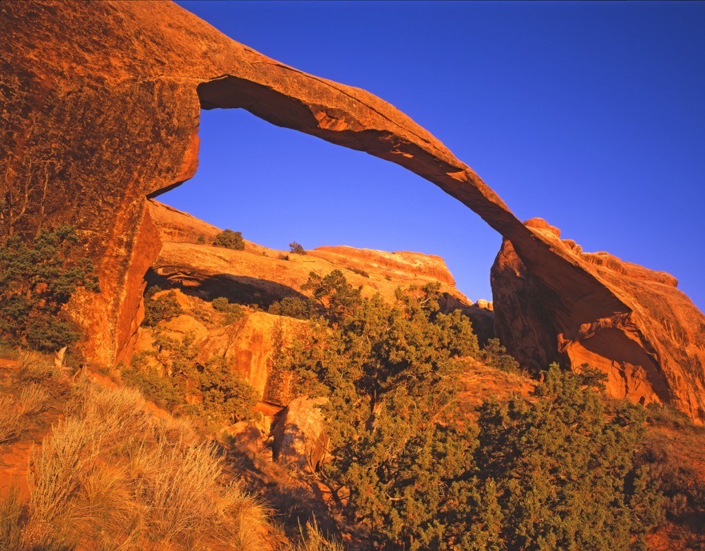 Landscape Arch - Arches National Park. Photo by: Tom Till - courtesy of Utah Tourism