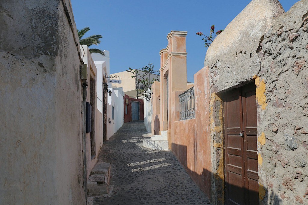 Cobblestone Streets of Santarini