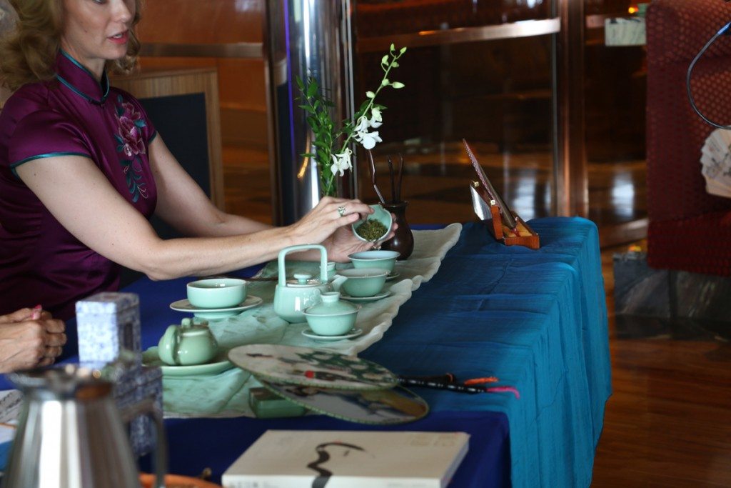 Tea Ceremony on Costa Cruise