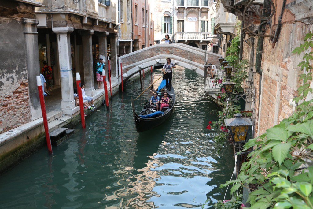 Gondala in Venice by MikesRoadTrip.com