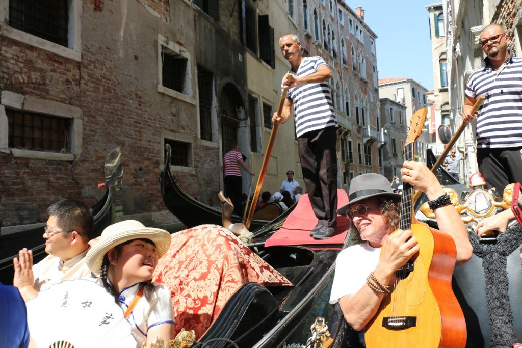 gondola ride in Venice with Global Tour by MikesRoadTrip.com