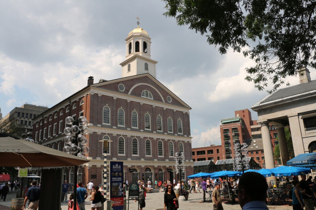 Quincy Market in Boston by MikesRoadTrip.com