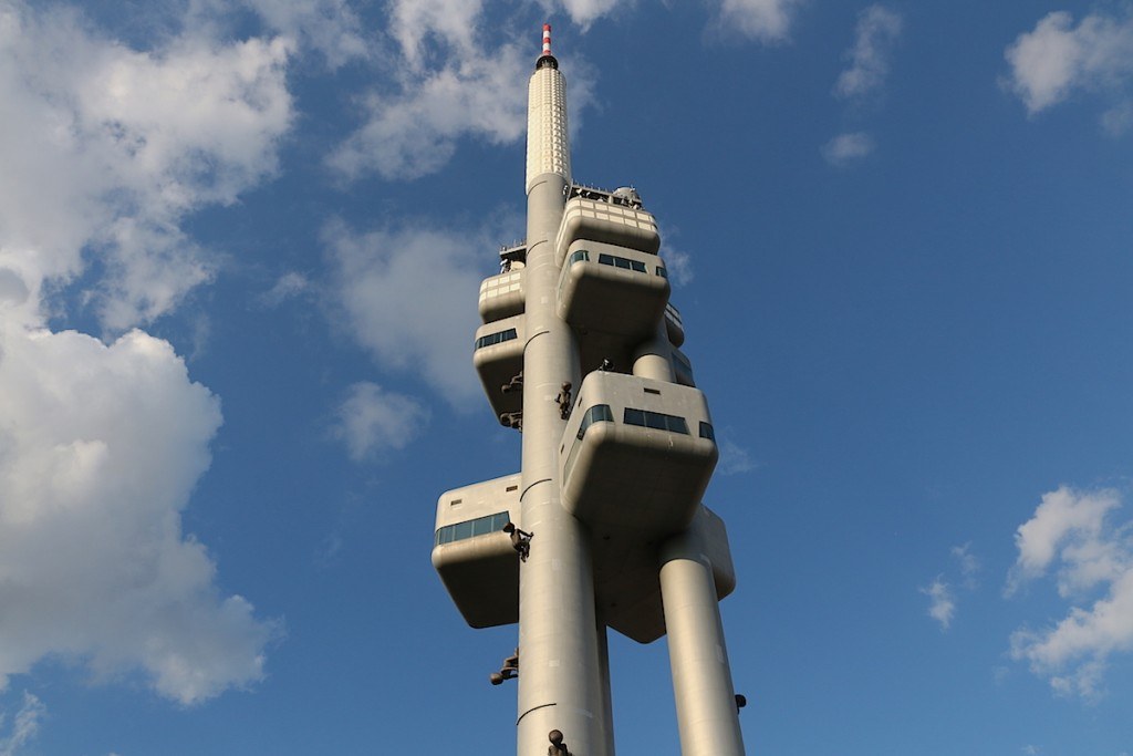 Zizkov Tower in Prague by MikesRoadTrip.com