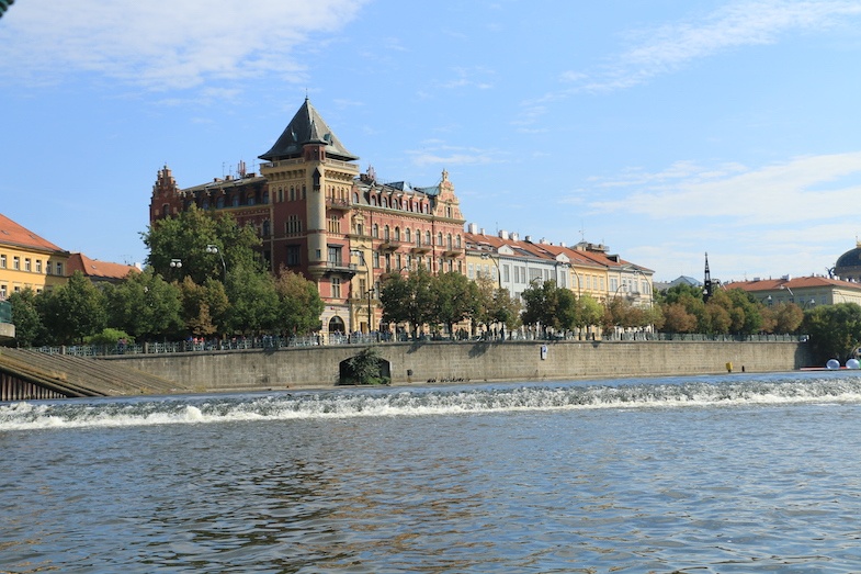 View from Prague River cruise