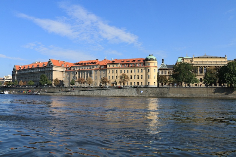 Prague from the river