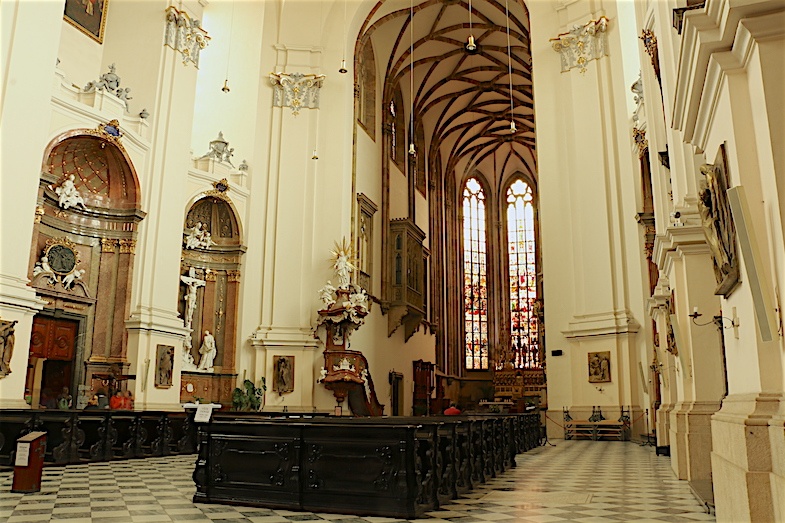 Inside Cathedral of St. Peter and Paul by MikesRoadTrip.com