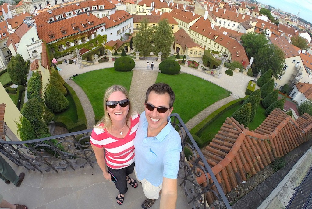 Couple enjoying the Aria Hotel Prague