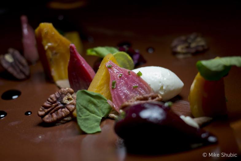 Roasted Beet Salad at Binkley