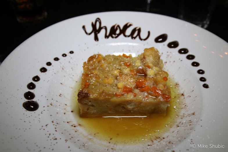 Sweet Potato & White Chocolate Bread Pudding at ROCA Vicksburg by MikesRoadTrip.com