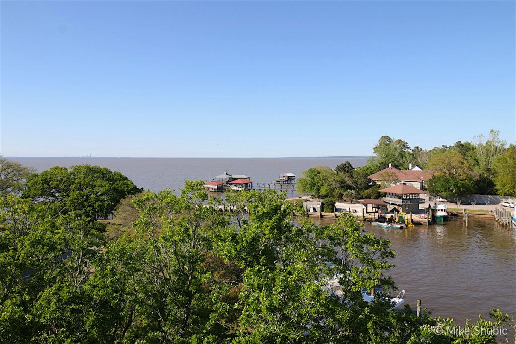 View from room at Marriott Grand Hotel in Point Clear Alabama by MikesRoadtrip.com