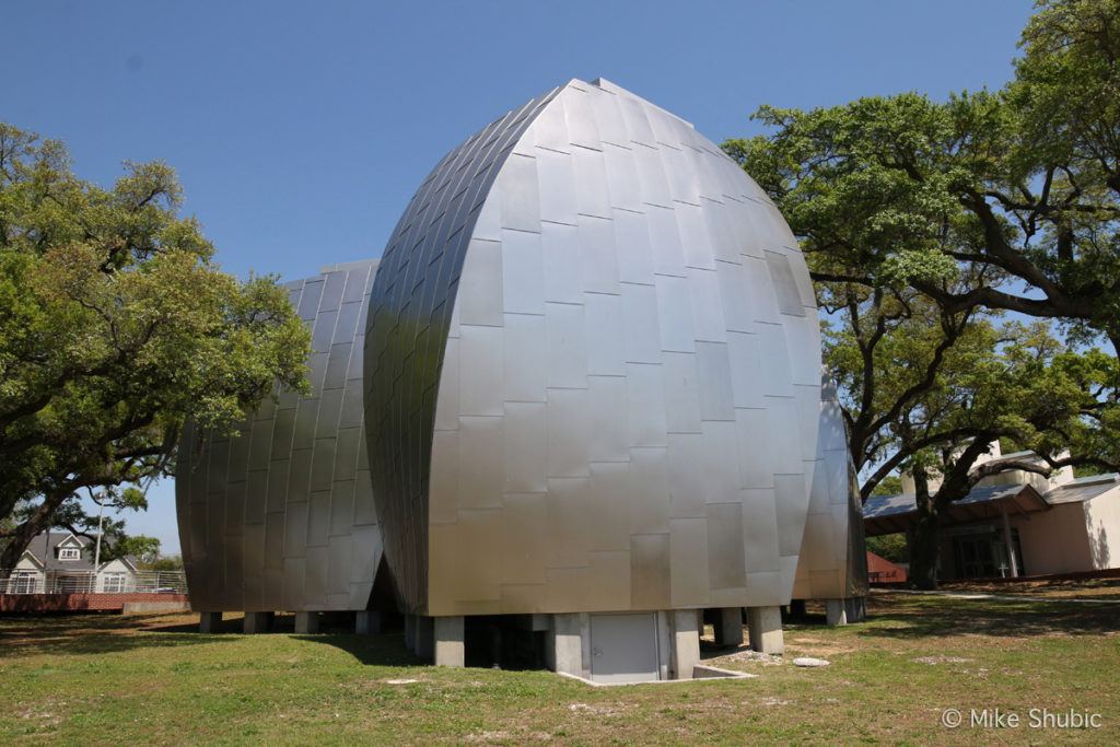 Frank Gehry museum in Biloxi by MikesRoadTrip.com