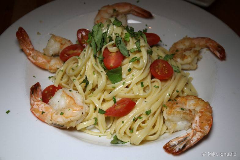 Shrimp Linguini at Tavern Americana by MikesRoadTrip.com