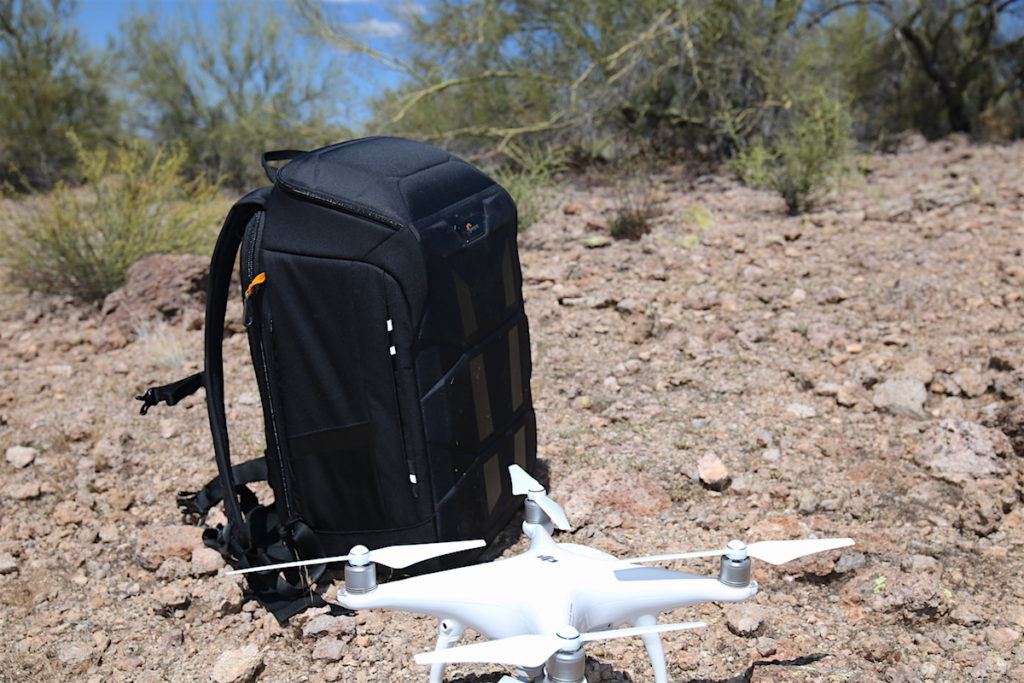 Lowepro DroneGuard BP 450 with DJI Phantom 4 by MikesRoadTrip.com