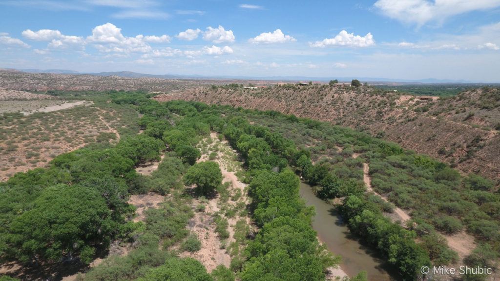 Verde River near Tuzigoot National Monument by MikesRoadTrip.com