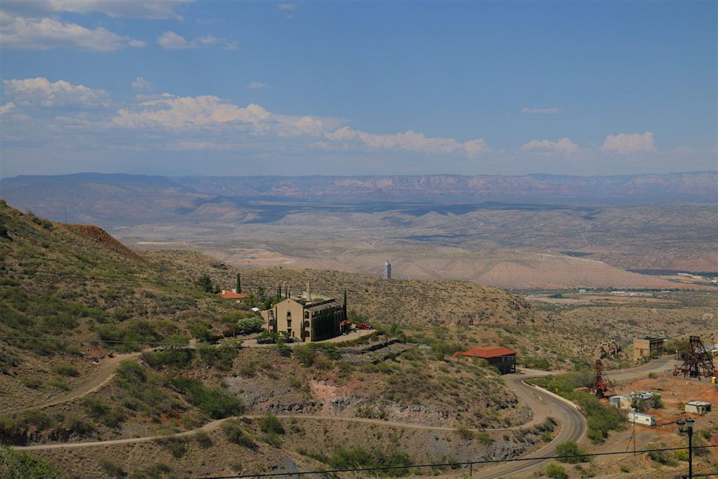 Verde Valley view from Jerome by MikesRoadTrip.com