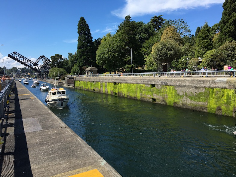 Ballard Locks by MikesRoadTrip.com