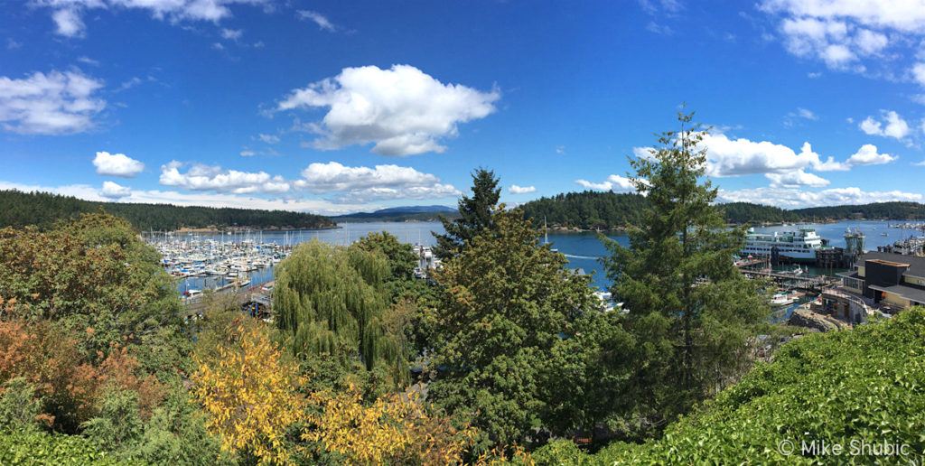 Friday Harbor wide angle by MikesRoadTrip.com