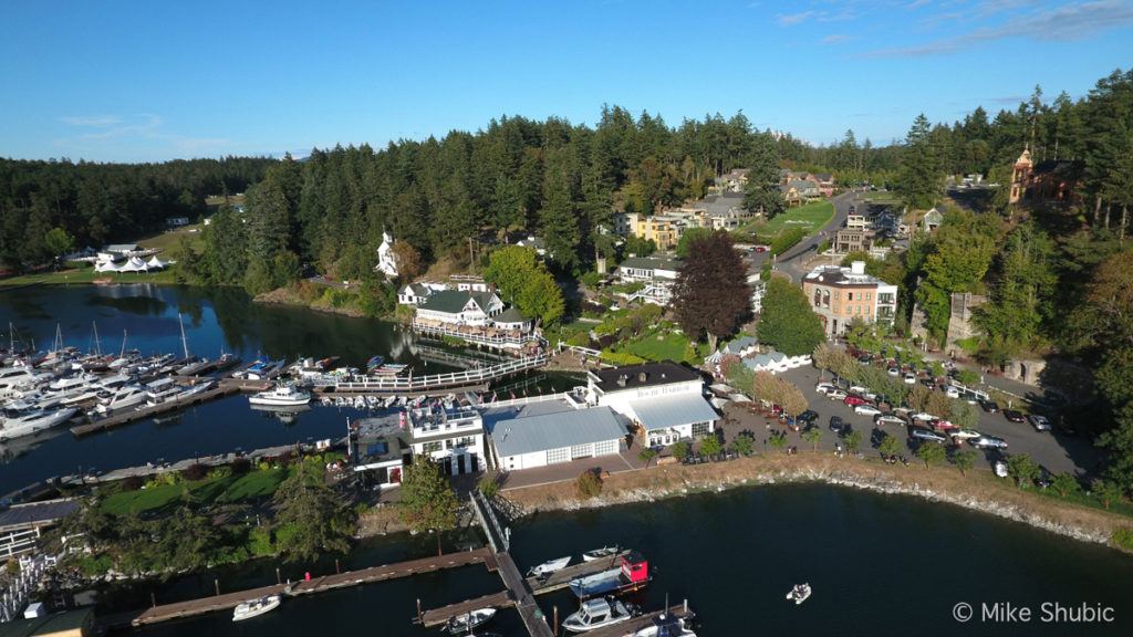 Roche Harbor aerial by MikesRoadTrip.com