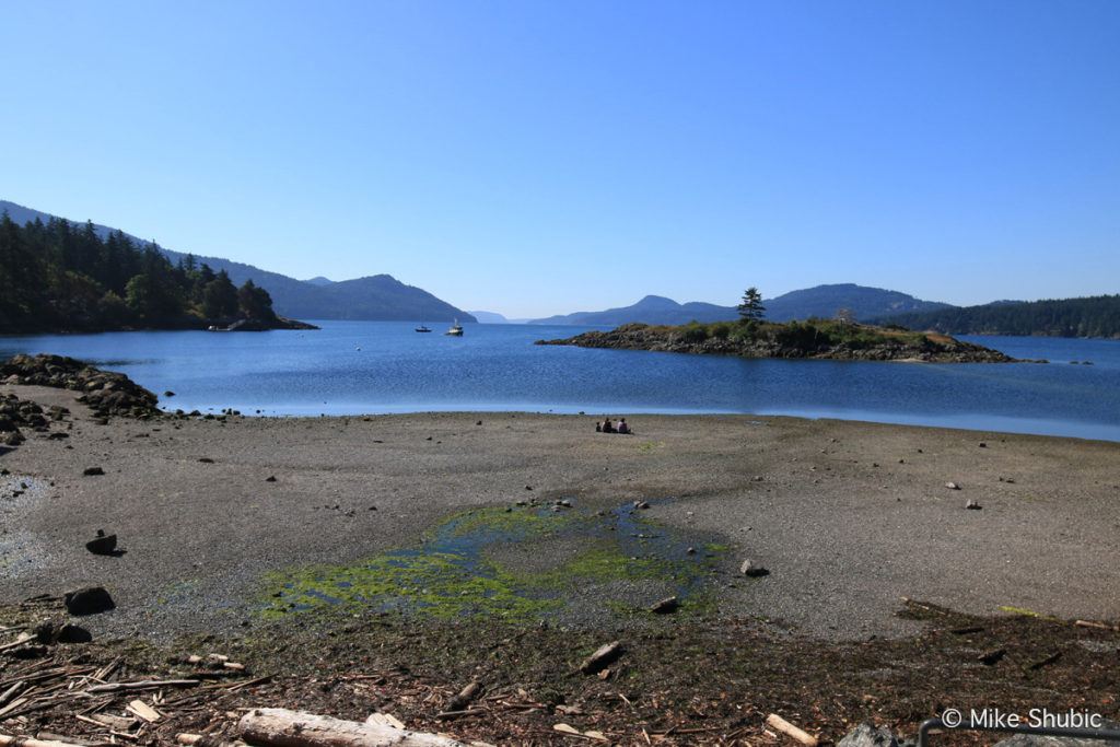 Orcas Island with tide out by MikesRoadTrip.com