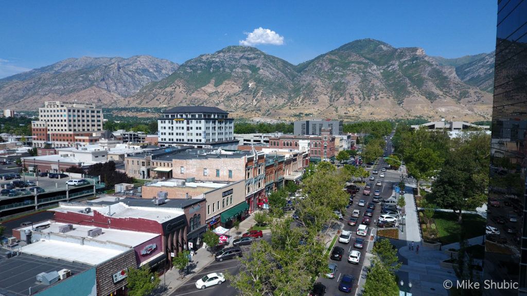 Downtown Provo Utah by MikesRoadTrip.com