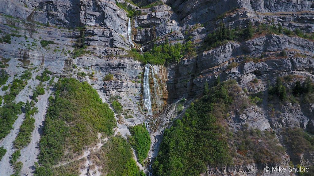 Bridal Veil Falls in Provo by MikesRoadTrip.com