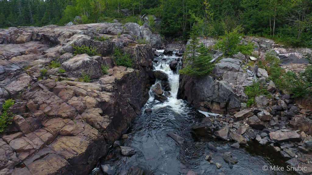 Waterfall in Central Newfoundland