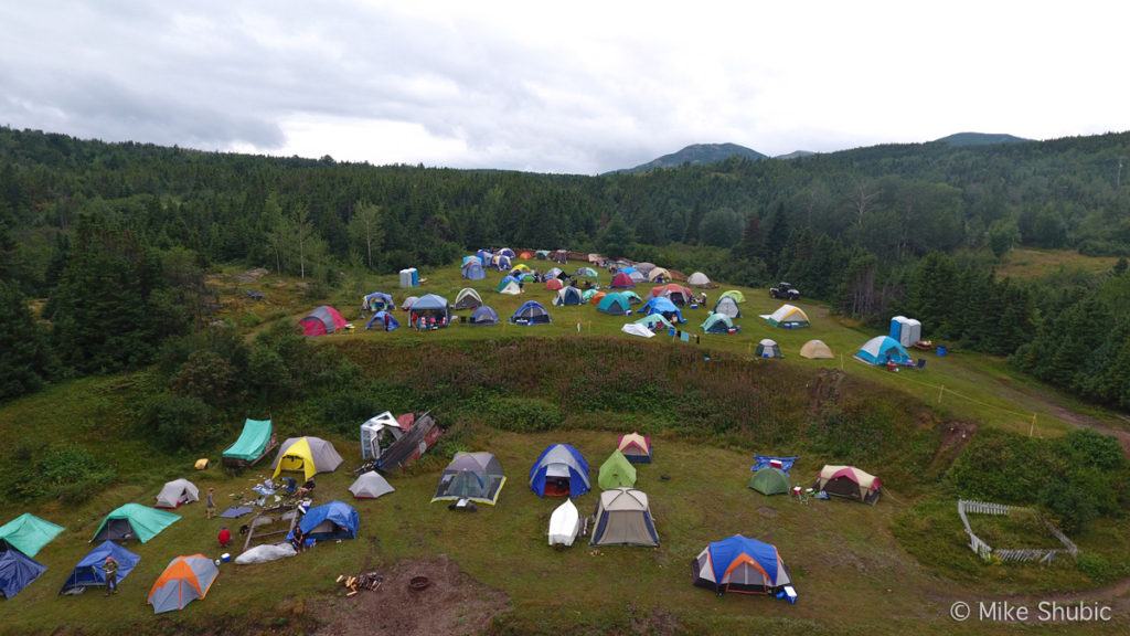 Tent City at The Gathering in Burlington, NL - Photo by: MikesRoadTrip.com