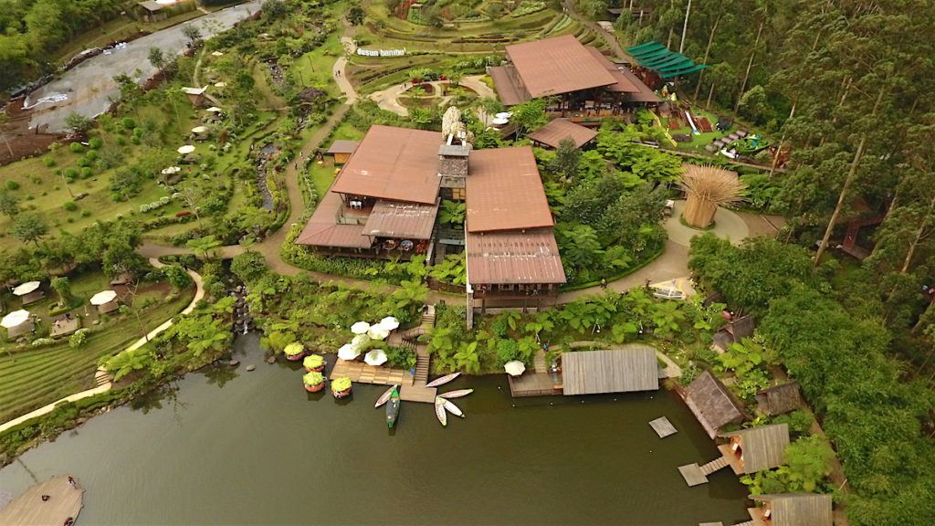 Dusun Bambu aerial by MikesRoadTrip.com