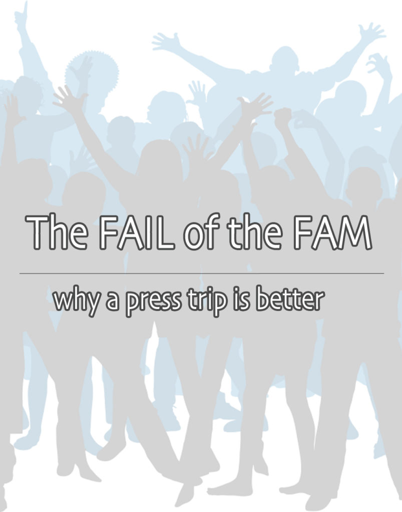 Why a press trip is better than a FAM - by MikesRoadTrip.com