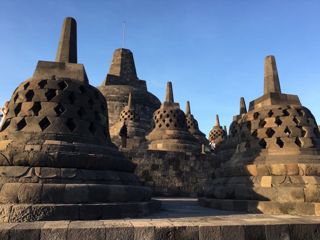 Bells at Borobudur by MikesRoadTrip.com