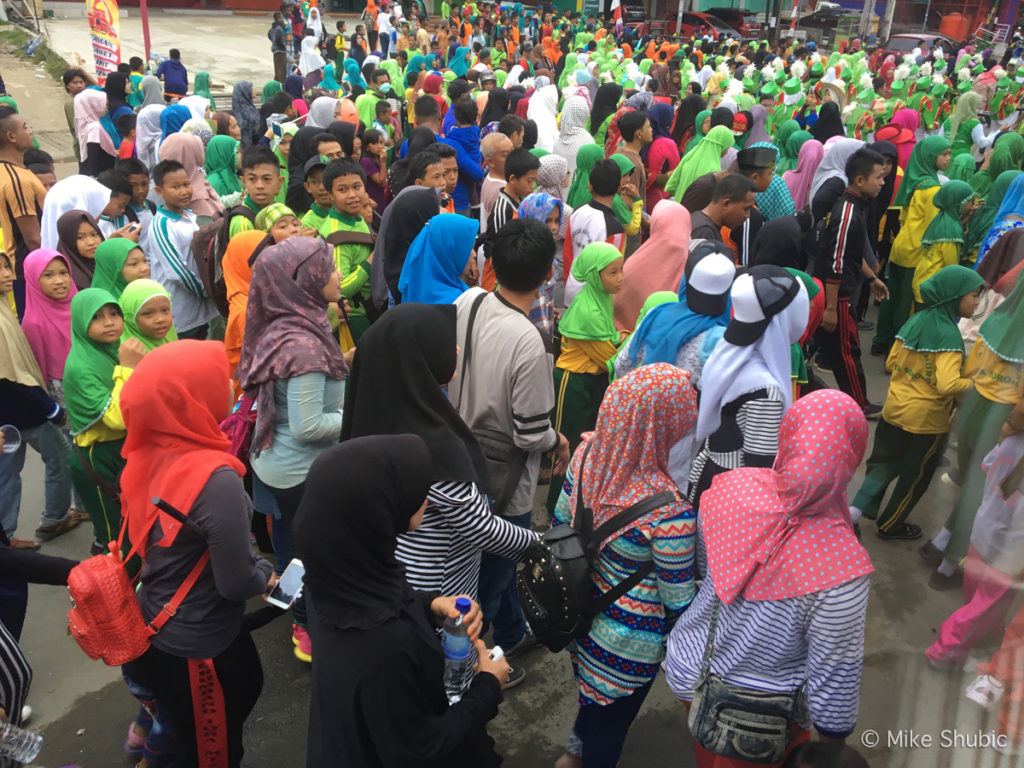 Parade in Sorong, Indonesia 