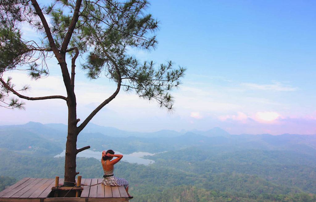 Kalibiru National Park in Yogjakarta