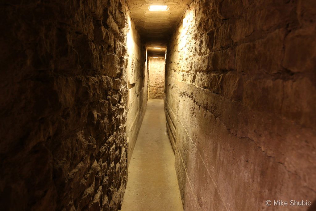 Underground Railroad freedom tunnel at the Milton House by MikesRoadTrip.com