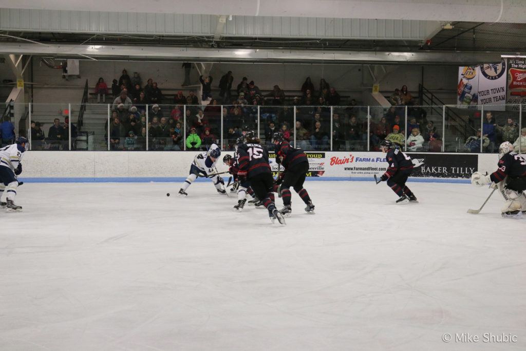 Janesville Jets hockey game in Janesville WI by MikesRoadTrip.com